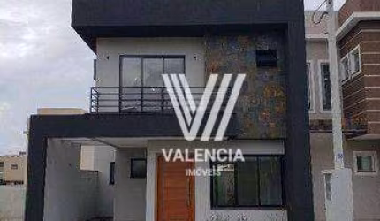 Sobrado | 3 dorm | Suíte | Vaga | 121 m² priv | Campo de Santana - Curitiba/PR