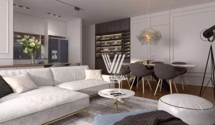 Klimt | 3 dorm | Suíte | Vaga | 107 m² priv | Cabral - Curitiba/PR