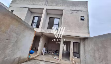 Sobrado | 3 dorm | Suíte | 2 vagas | 101 m² priv | Xaxim - Curitiba/PR