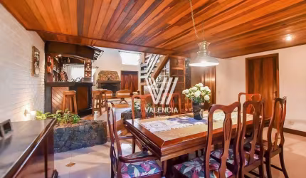 Casa |5 dorm | 3 suítes | 10 vagas | 480 m² priv | Ahú - Curitiba/PR