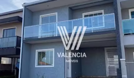 Sobrado | 4 dorm | Suíte | 3 vagas | 261 m² priv | Cidade Industrial - Curitiba/PR