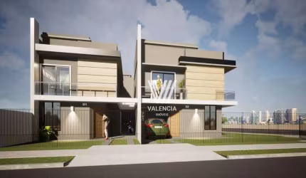 Sobrado | Res. Barcelona | 2 dorm | 2 vagas | 67 m² priv | Campo Comprido - Curitiba/PR
