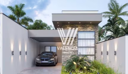 Casa Térrea | 3 dorm | Suíte | 2 vagas |126 m² priv | Cascatinha - Curitiba/PR