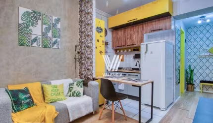 Res. Living Smart  | 1 Dorm | 33m² priv | Centro - CURITIBA/PR