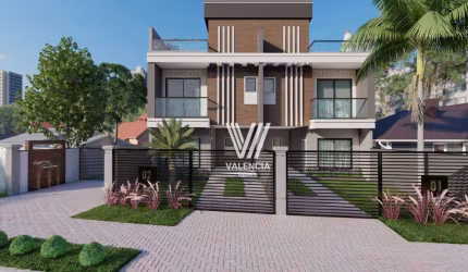Sobrado em Condominio | 4 Dorms | 171m² priv | 2 Vagas | Portão - Curitiba/PR