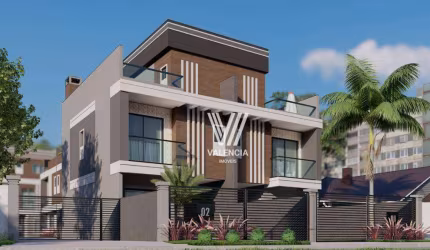 Sobrado em Condominio | 4 Dorms | 193m² priv | 2 Vagas | Portão - Curitiba/PR