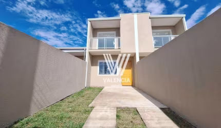 Sobrado | 2 dorm | Vaga | 80 m² priv | Tatuquara - Curitiba/PR