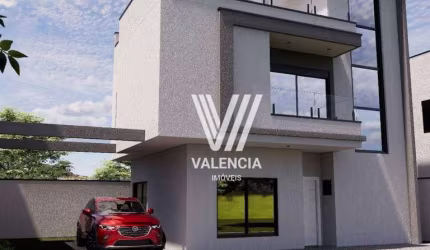 Sobrado em Condominio | 3 Suites | 148m² | 2 vagas | Hauer - Curitiba/PR