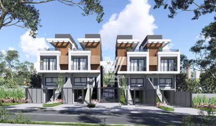 Sobrado em Condominio | 3 Suites| 187m² | 2 vagas | Agua Verde - Curitiba/PR