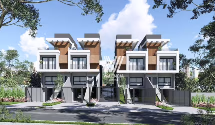 Sobrado em Condominio | 3 Suites| 187m² | 2 vagas | Agua Verde - Curitiba/PR