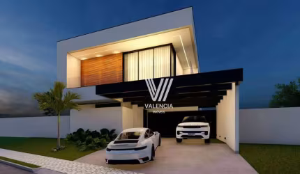 Sobrado em Condominio | 4 Suites | 5 Vagas | 284m² | Aviação - SJP/PR