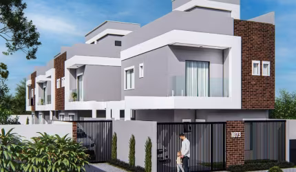 Sobrado | Cond. Terraza | Sitio Cercado | 99² Priv | PR