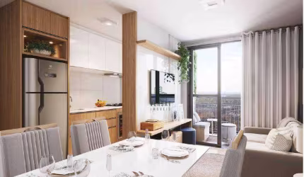 Apartamento à venda, 45 m² por R$ 367.242,41 - Prado Velho - Curitiba/PR