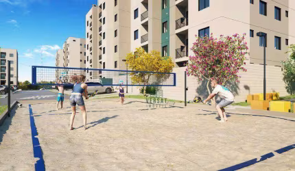 Apartamento Garden com 2 dormitórios à venda, 46 m² por R$ 420.527,31 - Capão Raso - Curitiba/PR