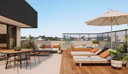 Cobertura à venda, 110 m² por R$ 1.373.640,00 - Portão - Curitiba/PR