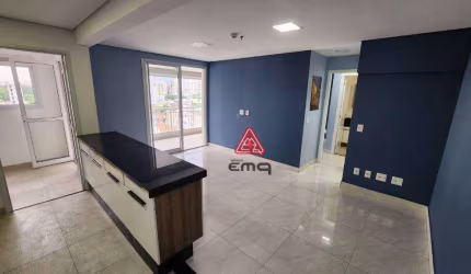 Apartamento com 1 dormitório para alugar, 60 m² por R$ 4.195,85/mês - Santana - São Paulo/SP