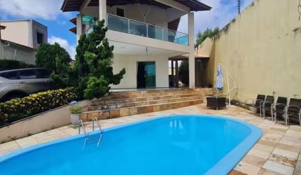 Casa Duplex à Venda em Araçagi - Praia do Meio - 4 quartos - Ventilada - Piscina