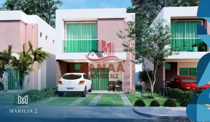 Casa em Condomínio à Venda no Araçagy - Cond. Marilia III - 3 quartos - Lazer