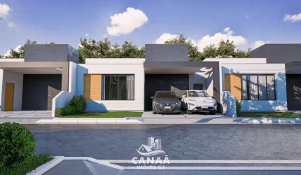 Casa moderna em condomínio à Venda no Araçagy - 3 quartos - Piso no Porcelanato