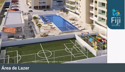 Apartamentos à Vendas em Cohama - Cond. Fiji Residence - 2 quartos - 62m²