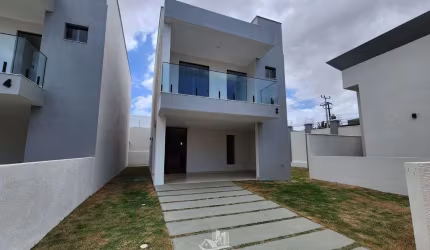 Casa Duplex à Venda em Olho D'agua - Cond. San Martin - 3 Suítes - Próx. a Praia