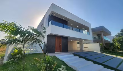 Casa Duplex de Alto Padrão a Venda em Cond. Alphaville - Araçagy - 5 Suítes