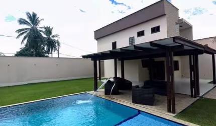Casa Duplex a Venda em Res. Fechado no Turu - 3 quartos - Area gourmet - Piscina