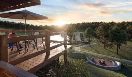 TERRENO CONDOMÍNIO FECHADO CLUB CAMPO LARGO ÓTIMA LOCALIZAÇÃO À 600M SHOPPING RESERVA FLORESTA DO LAGO PARCELAMENTO DIRETO COM A INCORPORADORA.