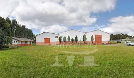 BARRACÃO COM 3500M² CONSTRUÍDOS, NA ENTRADA DE TIJUCAS DO SUL/PR. LOCALIZAÇÃO MARAVILHOSA!