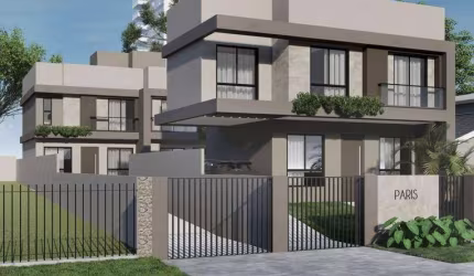 SOBRADO NOVO, ALTO PADRÃO NO BAIRRO LINDÓIA/PORTÃO. COM ESPAÇO GOURMET E TERRAÇO COM CHURRASQUEIRA. EM CONDOMÍNIO FECHADO.