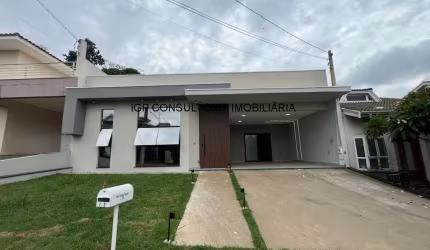 Casa em Condomínio de Luxo em Indaiatuba-SP, Jardim Portal de Itaici: 3 quartos, 3 suítes, 3 salas, 5 banheiros, 4 vagas, 193,96m².