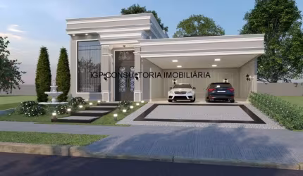 Casa de luxo em condomínio à venda em Indaiatuba-SP: 3 quartos, 3 suítes, 4 banheiros, 4 vagas de garagem!
