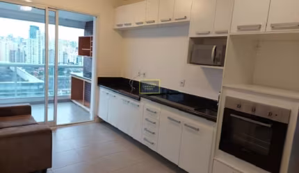 Apartamento mobiliado para locação na Vila Olímpia