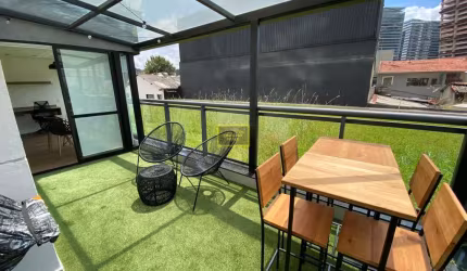 Apartamento Garden Mobiliado Para Alugar na Chácara Santo Antônio
