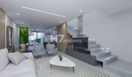 Lindo geminado em ótimo acabamento no bairro Saguaçu - Residencial Herval do Oeste