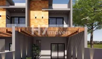 Casa Geminada com 1 suíte + 2 quartos, Aventureiro - Joinville