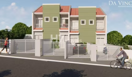 Casa Geminada com 2 suítes, Parque Guarani - Joinville