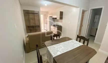 Locação anual, apartamento mobiliado, 1 quarto na Praia Brava.