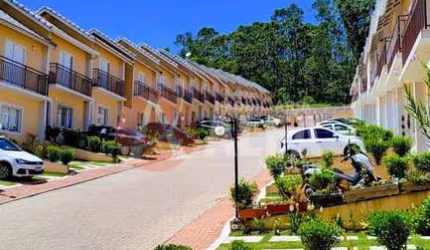 Casa com 2 Dormitórios - Condomínio Residencial Astecas -  Chácara Ondas Verdes - Cotia/SP