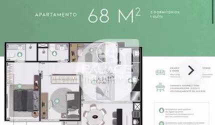Apartamento com 2 quartos à venda na Vila Independência, Piracicaba , 68 m2 por R$ 750.000
