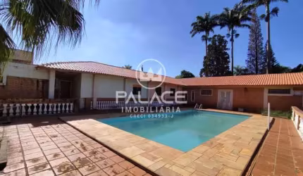 Chácara / sítio com 5 quartos para alugar no Glebas Natalinas, Piracicaba , 792 m2 por R$ 10.000