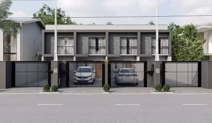 Casa com 2 quartos à venda na Rua Jorge Mayerle, 100, Nova Brasília, Joinville por R$ 386.000