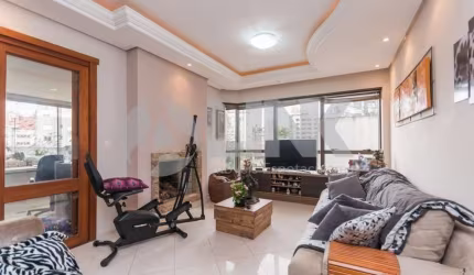 Apartamento alto padrão de 3 quartos 3 suítes e 2 vagas à venda no bairro Petrópolis em Porto Alegre