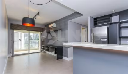 Apartamento alto padrão com 1 dormitório 1 suíte e 1 vaga de garagem à venda no Trend Nova Carlos Gomes no bairro Petrópolis