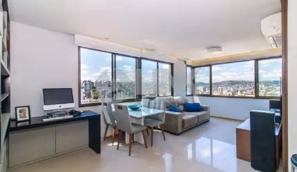 Apartamento mobiliado de 3 quartos com 2 vagas à venda no bairro Rio Branco em Porto Alegre