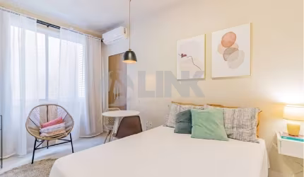 Apartamento mobiliado de 1 quarto AIRBNB à venda no bairro Auxiliadora em Porto Alegre