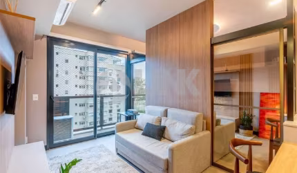 Apartamento mobiliado de 1 quarto estilo Studio com 1 vaga à venda no bairro Boa Vista em Porto Alegre