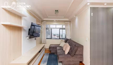 Apartamento 54m² Mobiliado com 02 quartos no Novo Mundo - Curitiba/PR.
