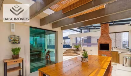 Cobertura com 3 dormitórios à venda, 214 m² por R$ 2.600.000,00 - Chácara Klabin - São Paulo/SP