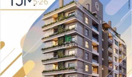 Apartamento com 2 dormitórios à venda, 56 m² por R$ 493.802,00 - Capão Raso - Curitiba/PR